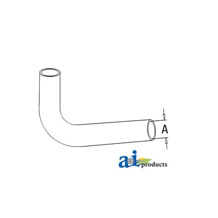 A & I Products Radiator Hose, Upper 10" x2" x2" A-D5NN8260C